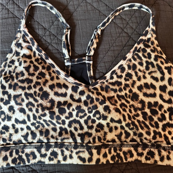 ZYIA Brown and Black Sports Bra & Leggings Set - Picture 2 of 7